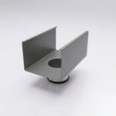 Aluminium Box Gutter Outlet 76mm Dia – 135 x 100mm — RAL 7037