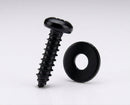 No. 12 x 30mm Box Gutter Fixing Screw & Washer Set (100pcs) — RAL 9005