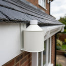 Touch Up Paint for Metal Gutters & Fixings (125ml) — RAL 9010 (in use)