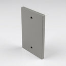 Aluminium Downpipe Access Plate 72x72mm — RAL 7036