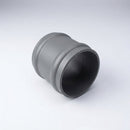 76mm Traditional Aluminium Downpipe Socket Non-Eared Spare — RAL 7037
