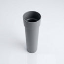 63mm Diameter Gutter Outlet Spigot Extender — RAL 7037