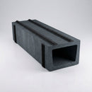 Aluminium Coping Fixing/Joint Brackets 1500mm Centres — RAL 7016