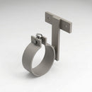 Adjustable Aluminium Pipe Clip 63mm Diameter — RAL 7036