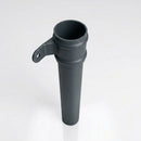 Traditional Aluminium Downpipe 76mm Diameter × 3m Eared Socket — RAL 7016