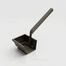 Moulded Ogee Gutter Side Rafter Bracket 125 x 100mm — RAL 7022