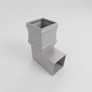 Traditional Aluminium Downpipe Bends 72x72mm – 92.5° & 112.5° — RAL 7036 / 92.5 Degrees