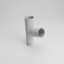 76mm Diameter Flush Joint Downpipe Branches — RAL 7035 / 112.5 Degrees