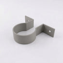 Aluminium Downpipe Clip 63mm Diameter - Flush Joint — RAL 7036