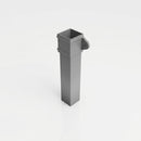 Traditional Aluminium Downpipe 72x72mm x 3m Eared Socket (view 2)