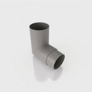 Flush Joint Aluminium Downpipe Bends 63mm Diameter — RAL 7036 / 92.5 Deg