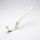 Half Round Aluminium Gutter Top Rafter Bracket 125mm — RAL 9010