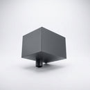 300×250×200mm Aluminium Hopper Head, 76mm Flush Joint (view 2)