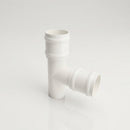 63mm Diameter Traditional Downpipe Branches 92.5° & 112.5° — RAL 9016 / 92.5 Degrees