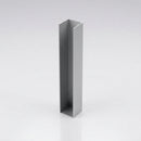 UF1 Aluminium Fascia Board Joint Cover - U Return Profile — RAL 9006