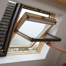 Centre Pivot Roof Window 550x780mm Pine Obscure Glazing