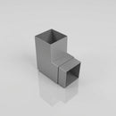 Flush Joint Aluminium Downpipe Bend 72x72mm — Other Colour TBA / 92.5 Degrees