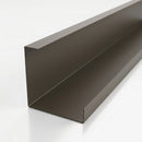 L Return Aluminium Fascia Board 30mm – 3m — RAL 7022