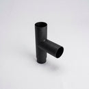 63mm Flush Joint Downpipe Branches – 92.5° or 112.5° Arms — Textured Black / 92.5 Deg