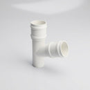 63mm Diameter Traditional Downpipe Branches 92.5° & 112.5° — RAL 9016 / 112.5 Degrees