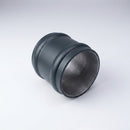 76mm Traditional Aluminium Downpipe Socket Non-Eared Spare — RAL 7016
