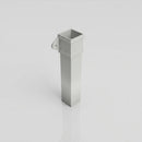 Traditional Aluminium Downpipe Sample — RAL 7035 / 72x72mm