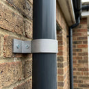 Aluminium Downpipe Clip 76mm Diameter