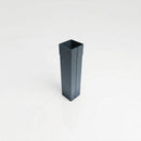 72x72mm Aluminium Gutter Outlet Spigot Extender — RAL 7016