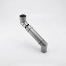 Flush Joint Adjustable Swanneck 63mm Downpipe Connector (view 2)