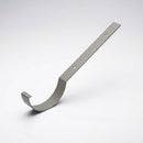 Half Round Aluminium Gutter Top Rafter Bracket 125mm — RAL 7036