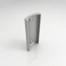 63mm Aluminium Downpipe Access Plate — RAL 9006