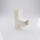 72x72mm Flush Joint Downpipe Branches — 92.5° & 112.5° — RAL 9010 / 92.5 Degrees
