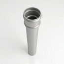 Traditional Downpipe Length 63mm Dia x 3m Non-Eared Socket — RAL 9006