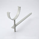 130mm Rise and Fall Gutter Bracket for Deepflow Aluminium System — RAL 7035
