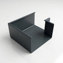90° Aluminium Box Gutter Angle 135 x 100mm — RAL 7016