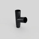 76mm Diameter Flush Joint Downpipe Branches — RAL 7021 / 112.5 Degrees