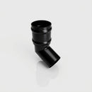 76mm Diameter Traditional Aluminium Downpipe Bends 92.5° & 112.5° — RAL 9005 / 112.5 Degrees