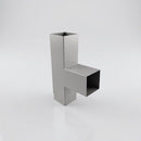 72x72mm Flush Joint Downpipe Branches — 92.5° & 112.5° — RAL 7036 / 92.5 Degrees