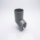 63mm Diameter Flush Joint Aluminium Downpipe Shoe — RAL 7037