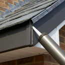 Low Modulus Silicone Sealant for Fascia Joints 380ml Grey — RAL 7022 (in use)