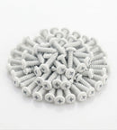 No. 12 × 30mm Pozi Pan Gutter Bracket Fixing Screw (100 Pack) — RAL 9016