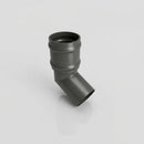 76mm Diameter Traditional Aluminium Downpipe Bends 92.5° & 112.5° — RAL 7022 / 112.5 Degrees