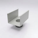 Aluminium Box Gutter Outlet 76mm Dia – 135 x 100mm — RAL 7035