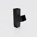 72x72mm Flush Joint Downpipe Branches — 92.5° & 112.5° — RAL 7021 / 112.5 Degrees