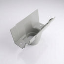 Moulded Ogee Gutter Outlet 76mm Diameter 125 x 100mm — RAL 7035