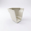 Moulded Ogee Gutter Right Hand Stop End 125 x 100mm — RAL 9010