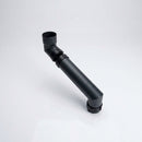 76mm Diameter Flush Joint Adjustable Swanneck Downpipe — RAL 7021