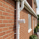 63mm Diameter Traditional Downpipe Branches 92.5° & 112.5° — RAL 9010 / 92.5 Degrees (in use)