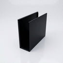 V Return Aluminium Fascia Board Gable Box Ends — RAL 9005