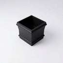 Traditional Downpipe Spare Socket 72x72mm Non-Eared — Textured Black